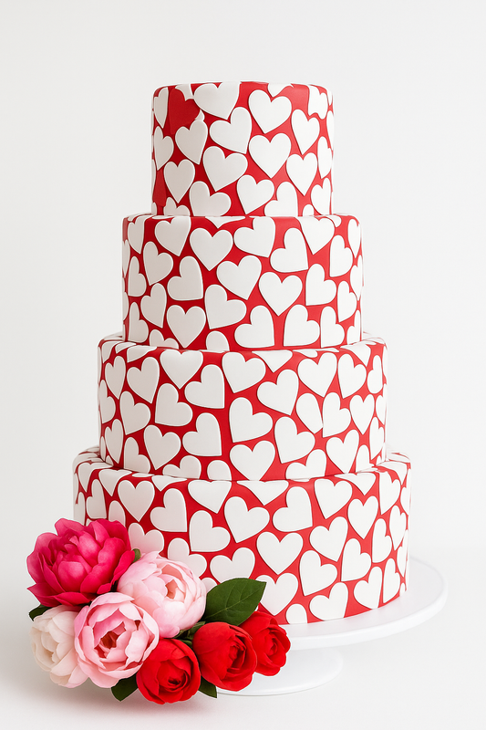 Sweetheart Celebration Combination Cake