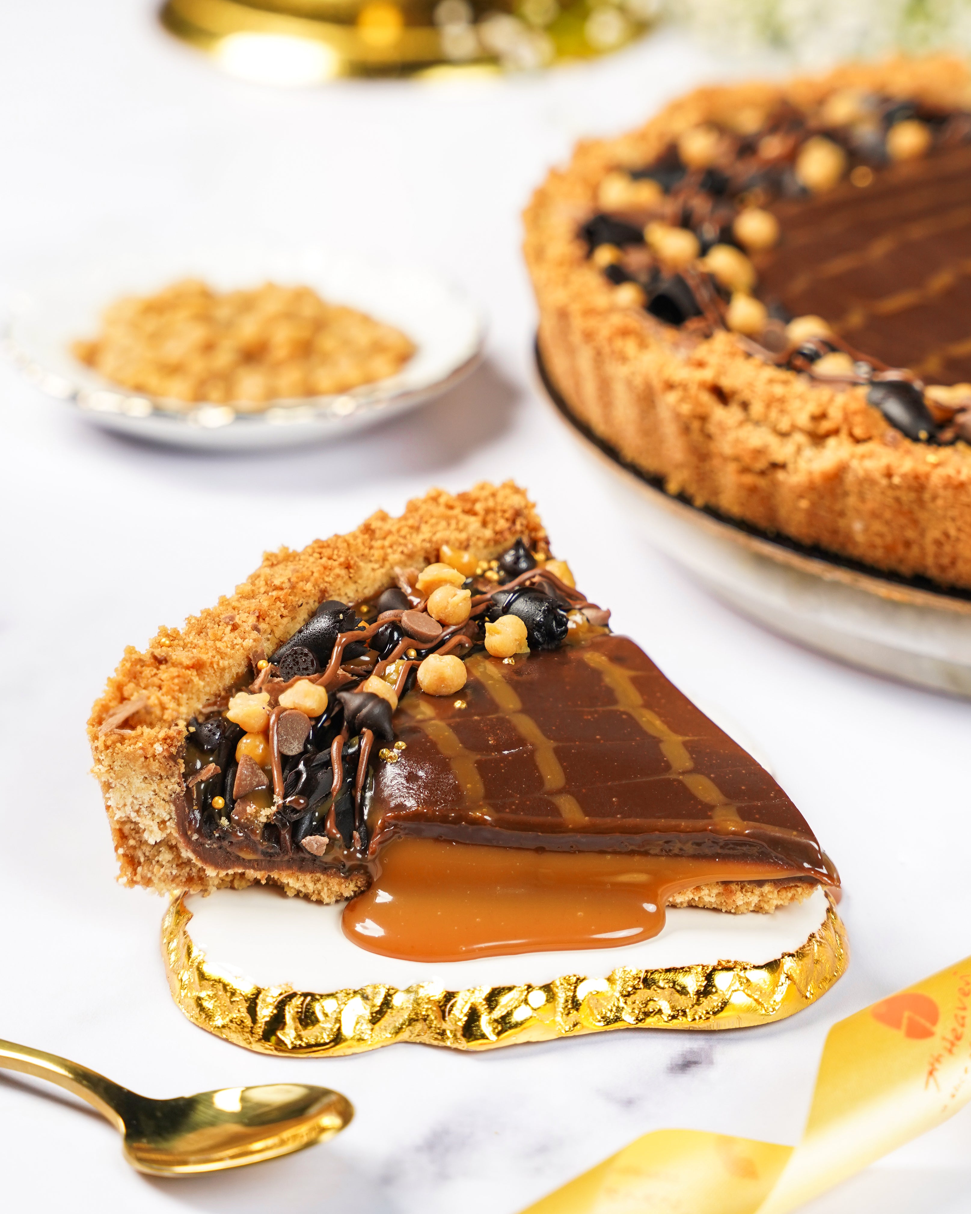 Caramel Choco Pie Cake