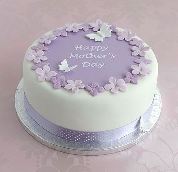 Lavender Blossom Mother's Day Cake