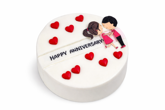 Secret Message Bento Anniversary Cake