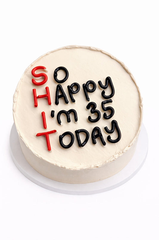 So Happy Im 35 Cake