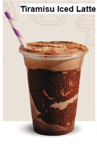 Tiramisu Iced Latte