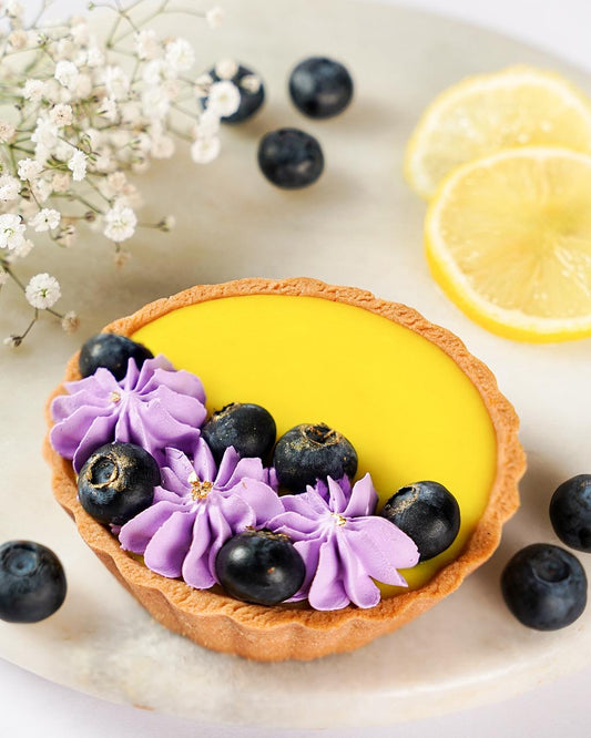 Lemon Berry Cloud Tart