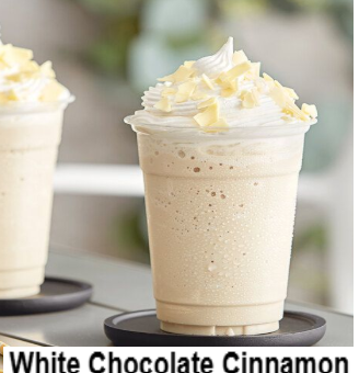 White Chocolate Cinnamon Frappe
